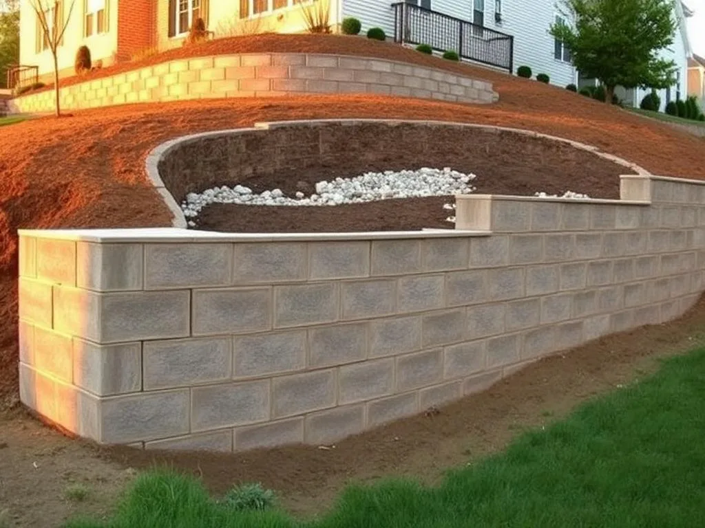 Retaining Wall Contractor work in Kentucky